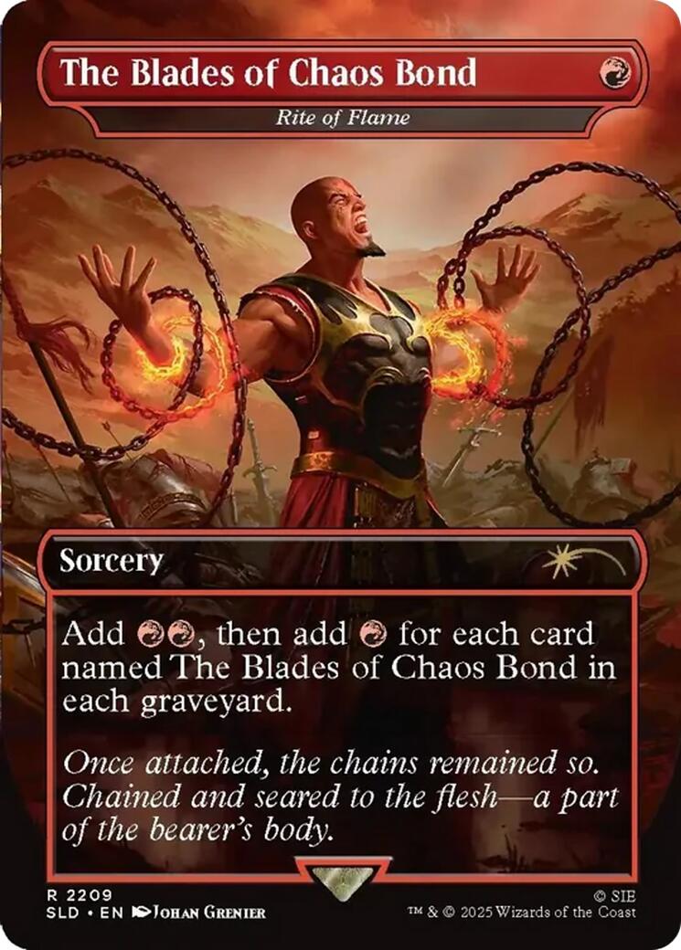 The Blades of Chaos Bond - Rite of Flame [Secret Lair Drop Series] | Clutch Gaming