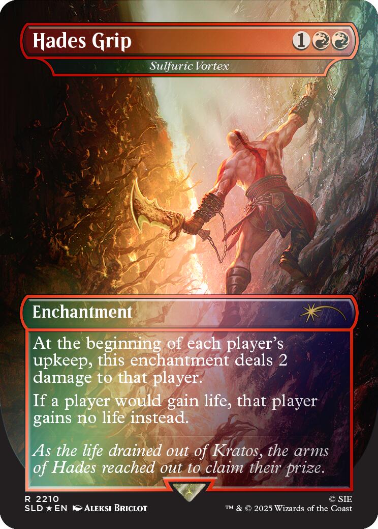 Hades Grip - Sulfuric Vortex (Rainbow Foil) [Secret Lair Drop Series] | Clutch Gaming