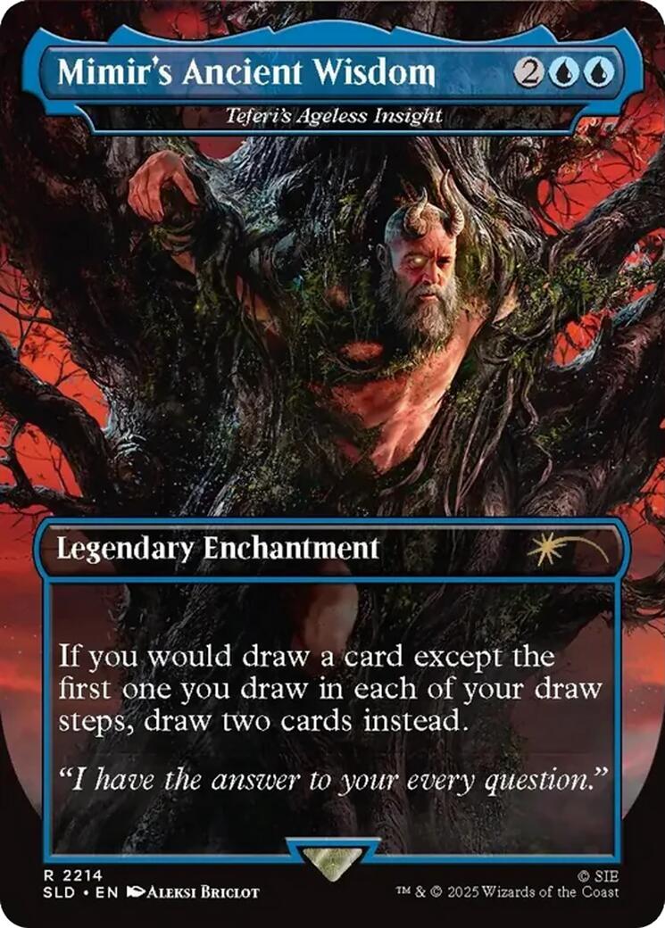 Mimir's Ancient Wisdom - Teferi's Ageless Insight [Secret Lair Drop Series] | Clutch Gaming