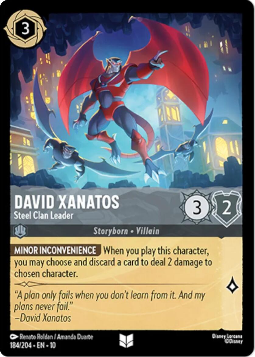 David Xanatos - Steel Clan Leader (184/204) [Whispers in the Well] | Clutch Gaming