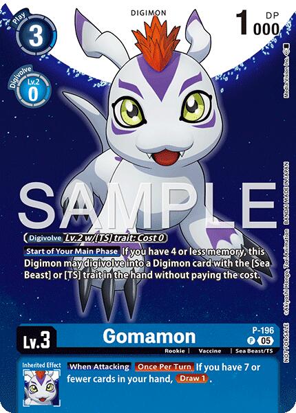 Gomamon [P] (Digimon Story: Time Stranger Promo Pack) [Promotional Cards] | Clutch Gaming