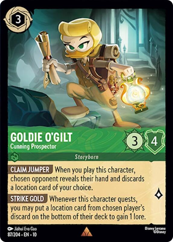 Goldie O'Gilt - Cunning Prospector (87/204) [Whispers in the Well] | Clutch Gaming