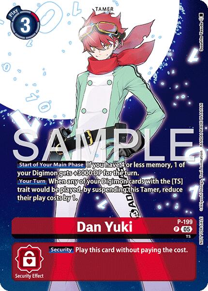 Dan Yuki [P] (Digimon Story: Time Stranger Promo Pack) [Promotional Cards] | Clutch Gaming