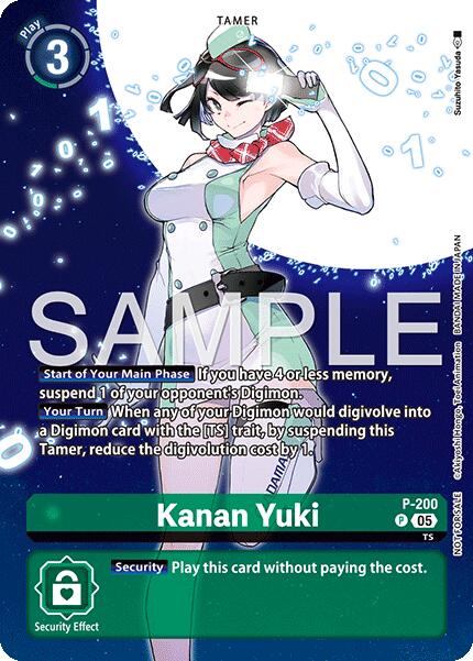 Kanan Yuki [P] (Digimon Story: Time Stranger Promo Pack) [Promotional Cards] | Clutch Gaming