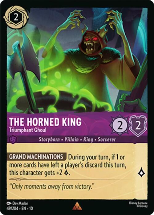 The Horned King - Triumphant Ghoul (49/204) [Whispers in the Well] | Clutch Gaming