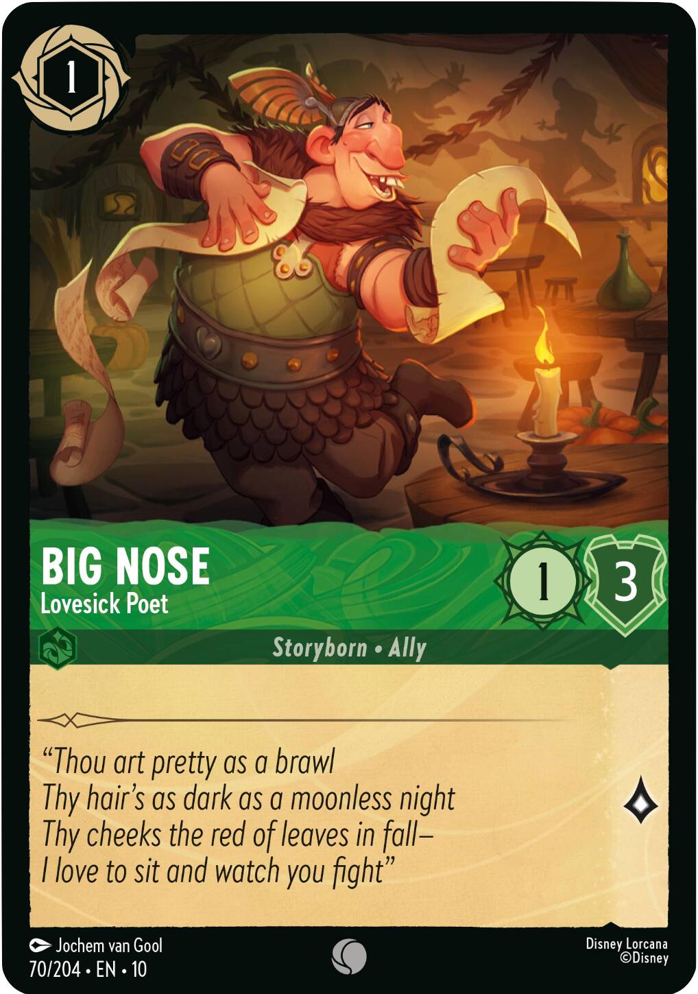 Big Nose - Lovesick Poet (70/204) [Whispers in the Well] | Clutch Gaming