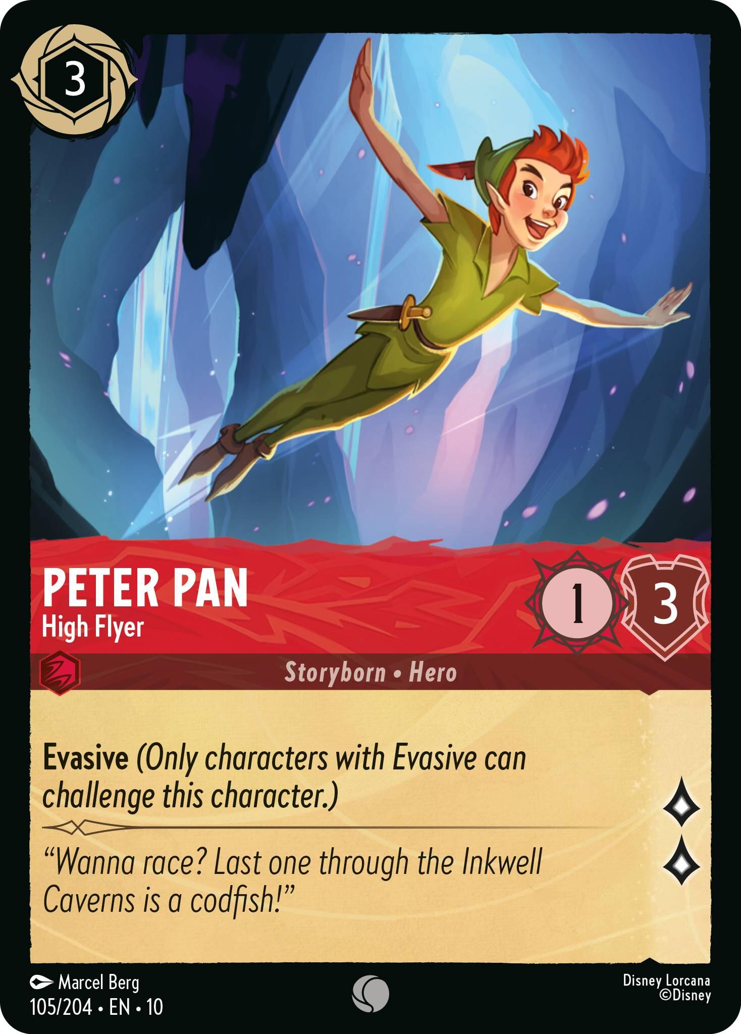Peter Pan - High Flyer (105/204) [Whispers in the Well] | Clutch Gaming