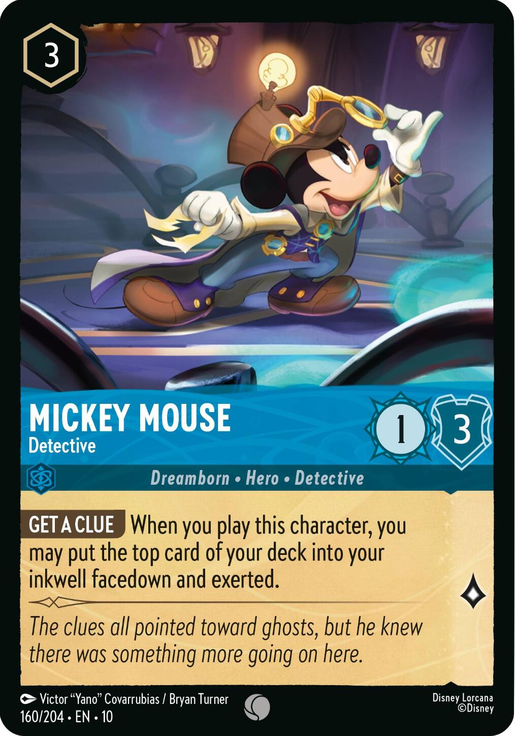 Mickey Mouse - Detective (160/204) [Whispers in the Well] | Clutch Gaming