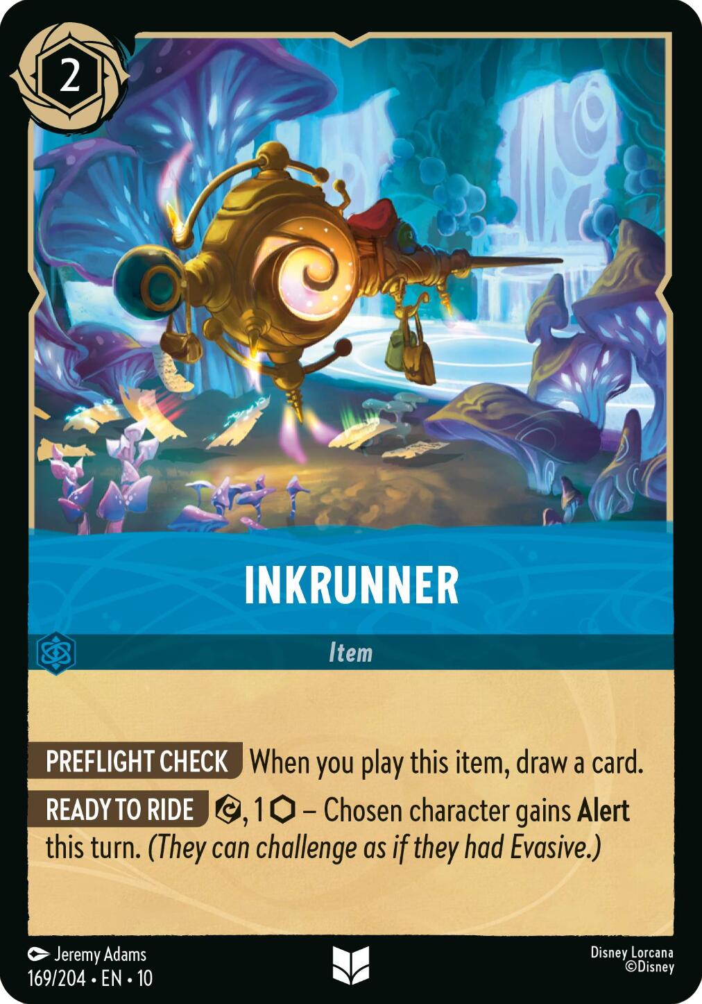 Inkrunner (169/204) [Whispers in the Well] | Clutch Gaming