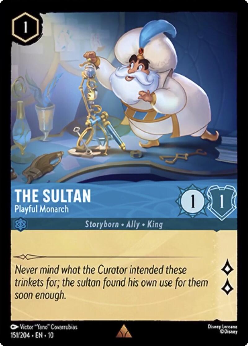 The Sultan - Playful Monarch (151/204) [Whispers in the Well] | Clutch Gaming