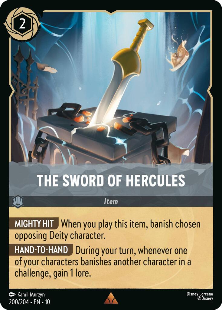 The Sword of Hercules (200/204) [Whispers in the Well] | Clutch Gaming