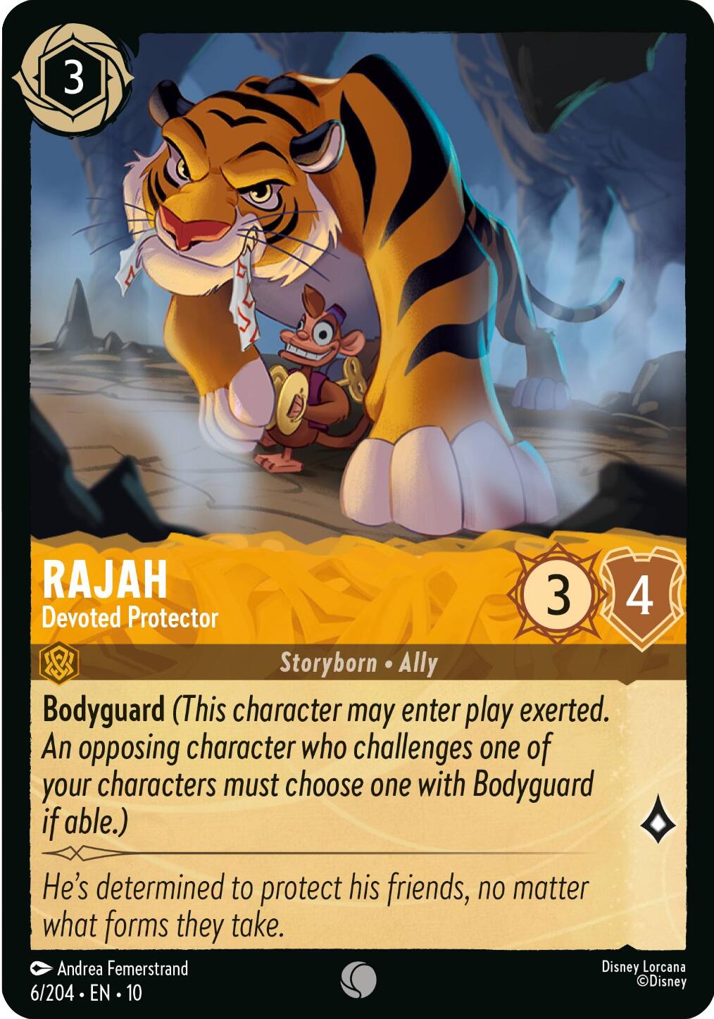 Rajah - Devoted Protector (6/204) [Whispers in the Well] | Clutch Gaming