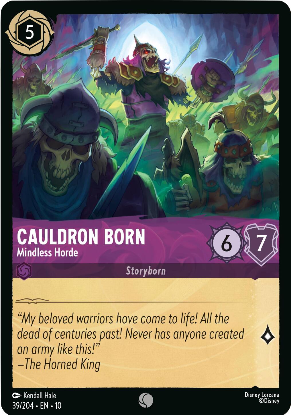 Cauldron Born - Mindless Horde (39/204) [Whispers in the Well] | Clutch Gaming