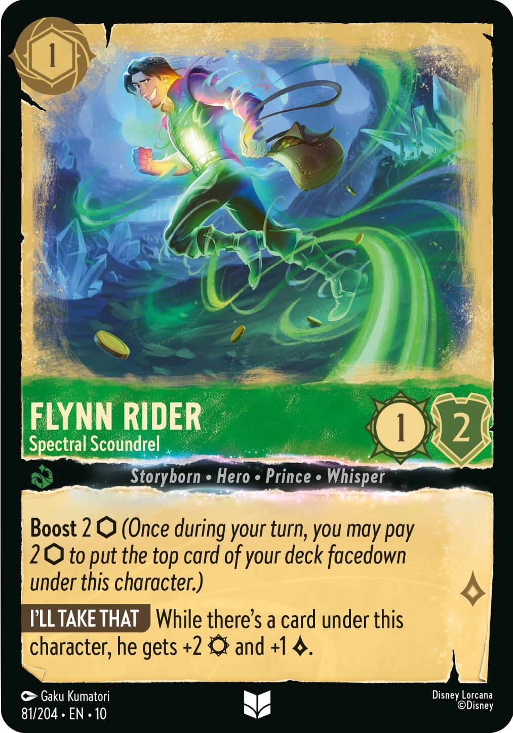Flynn Rider - Spectral Scoundrel (81/204) [Whispers in the Well] | Clutch Gaming