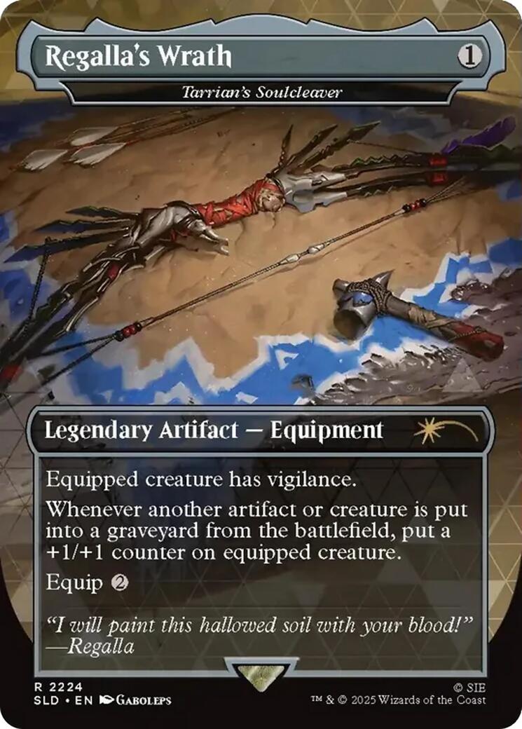 Regalla's Wrath - Tarrian's Soulcleaver [Secret Lair Drop Series] | Clutch Gaming