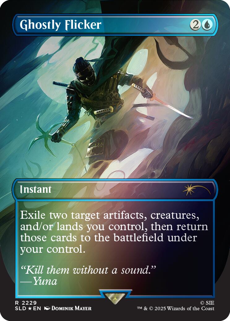 Ghostly Flicker (Rainbow Foil) [Secret Lair Drop Series] | Clutch Gaming