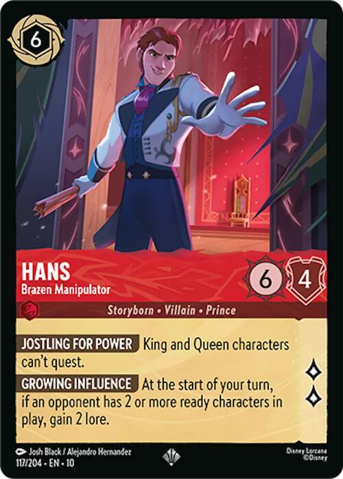 Hans - Brazen Manipulator (117/204) [Whispers in the Well] | Clutch Gaming