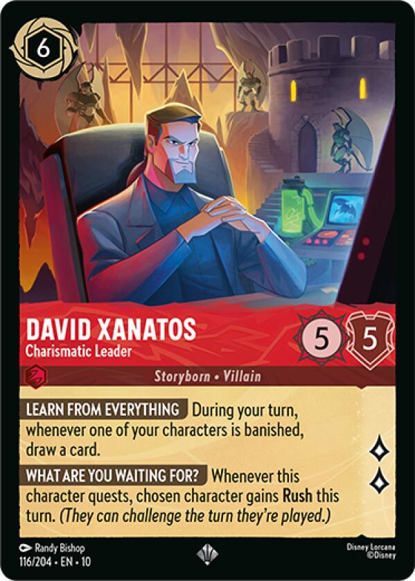 David Xanatos - Charismatic Leader (116/204) [Whispers in the Well] | Clutch Gaming