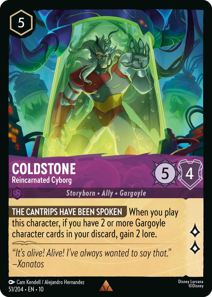Coldstone - Reincarnated Cyborg (51/204) [Whispers in the Well] | Clutch Gaming