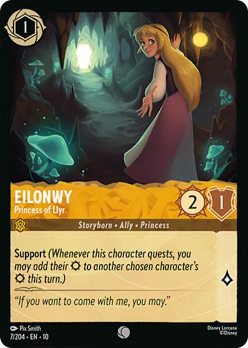 Eilonwy - Princess of Llyr (7/204) [Whispers in the Well] | Clutch Gaming