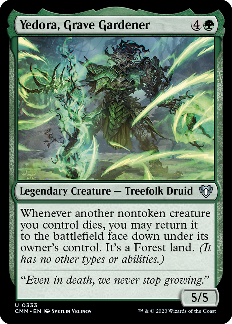 Yedora, Grave Gardener [Commander Masters] | Clutch Gaming