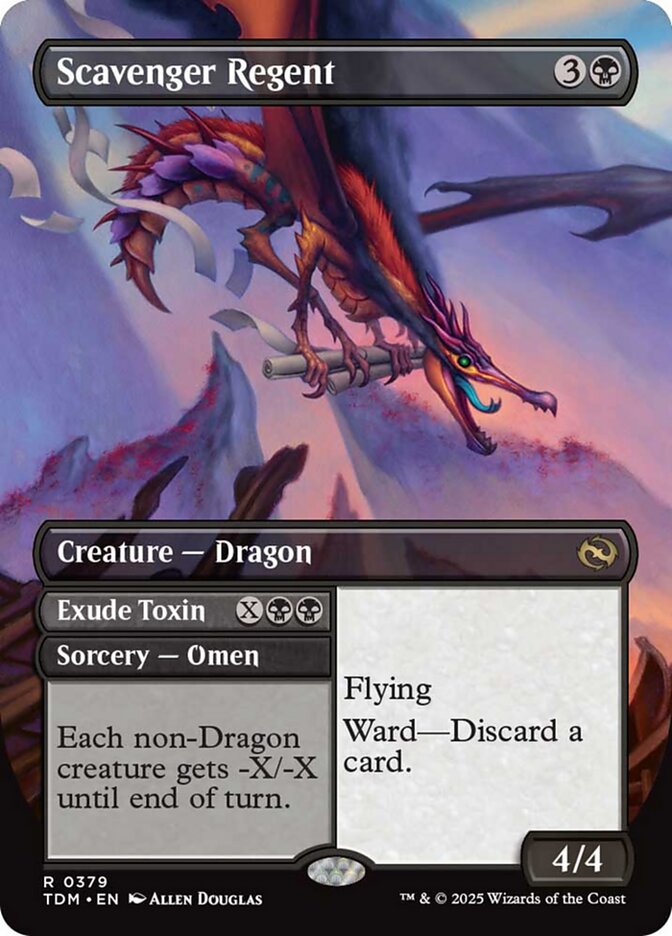 Scavenger Regent (Borderless) [Tarkir: Dragonstorm] | Clutch Gaming