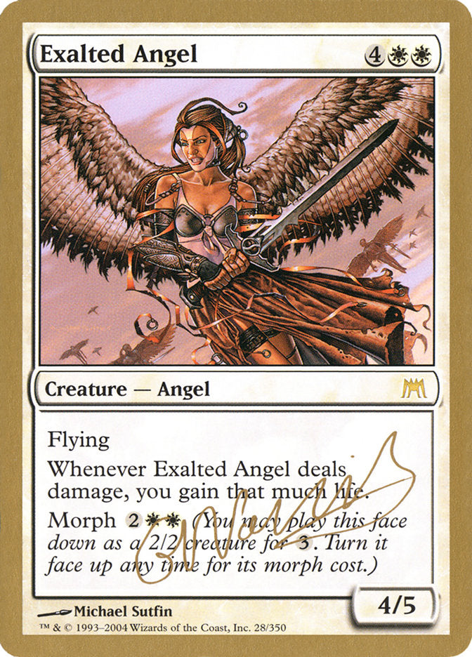 Exalted Angel (Gabriel Nassif) [World Championship Decks 2004] | Clutch Gaming