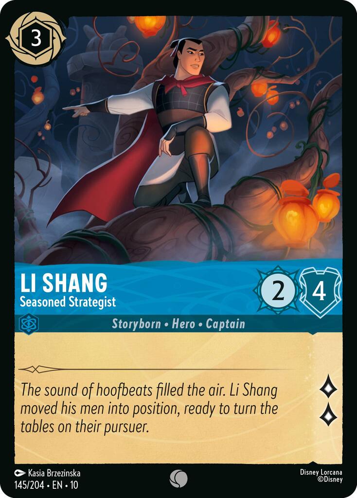 Li Shang - Seasoned Strategist (145/204) [Whispers in the Well] | Clutch Gaming
