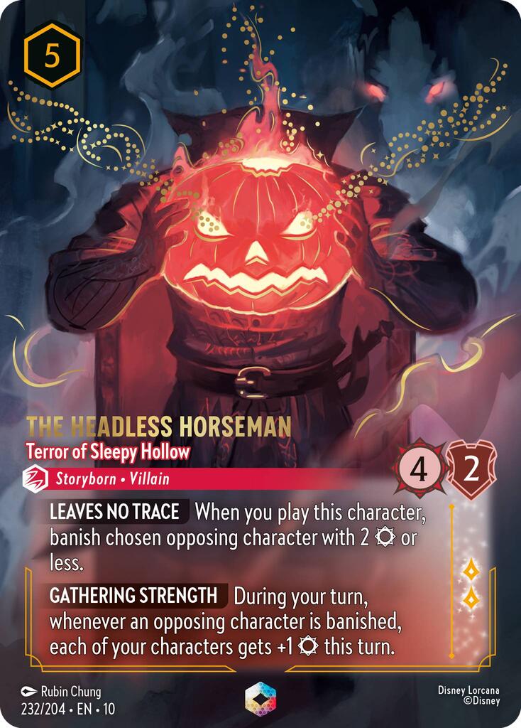 The Headless Horseman - Terror of Sleepy Hollow (Enchanted) (232/204) [Whispers in the Well] | Clutch Gaming