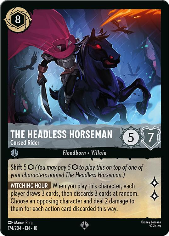 The Headless Horseman - Cursed Rider (174/204) [Whispers in the Well] | Clutch Gaming