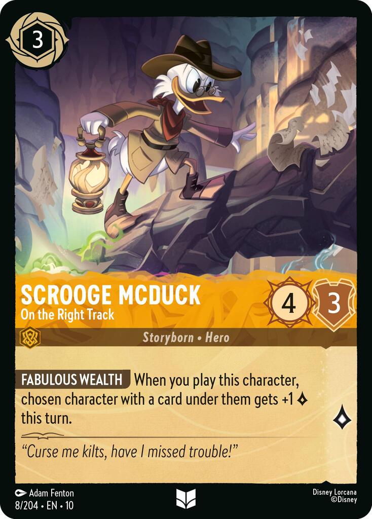Scrooge McDuck - On the Right Track (8/204) [Whispers in the Well] | Clutch Gaming