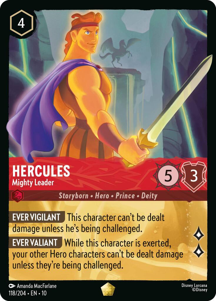 Hercules - Mighty Leader (118/204) [Whispers in the Well] | Clutch Gaming