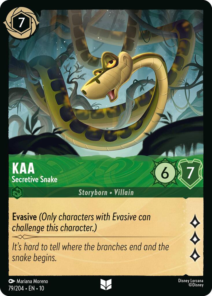 Kaa - Secretive Snake (79/204) [Whispers in the Well] | Clutch Gaming