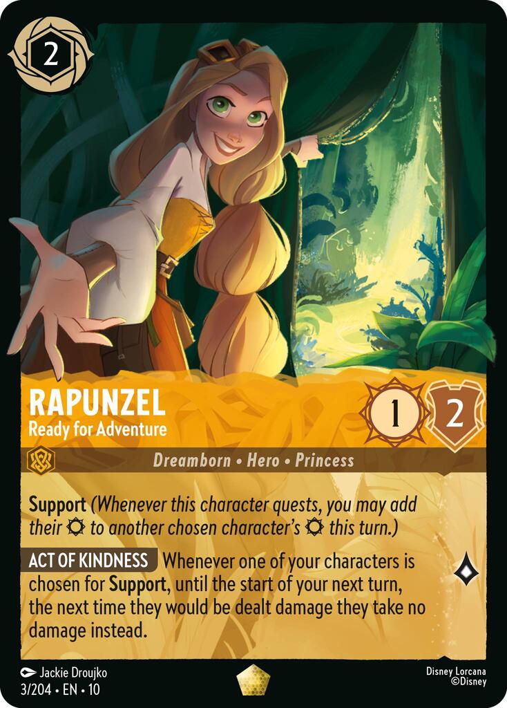 Rapunzel - Ready for Adventure (3/204) [Whispers in the Well] | Clutch Gaming