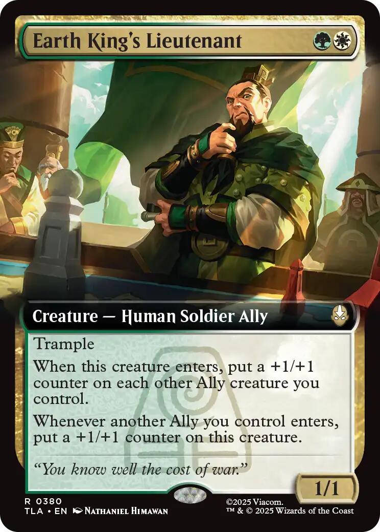 Earth King's Lieutenant (Extended Art) [Avatar: The Last Airbender] | Clutch Gaming