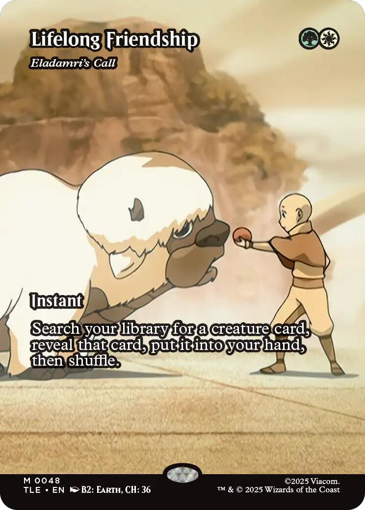 Lifelong Friendship - Eladamri's Call (Borderless) [Avatar: The Last Airbender: Eternal-Legal] | Clutch Gaming