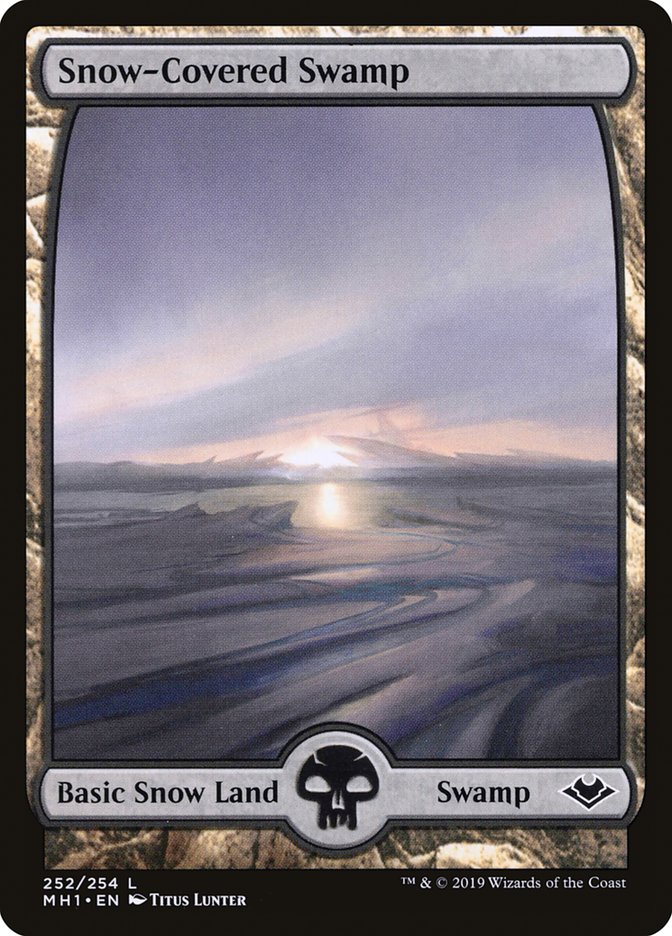 Snow-Covered Swamp [Modern Horizons] | Clutch Gaming