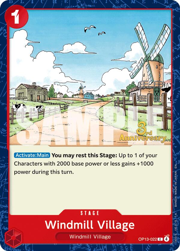 Windmill Village [Carrying On His Will: 3rd Anniversary Tournament Cards] | Clutch Gaming