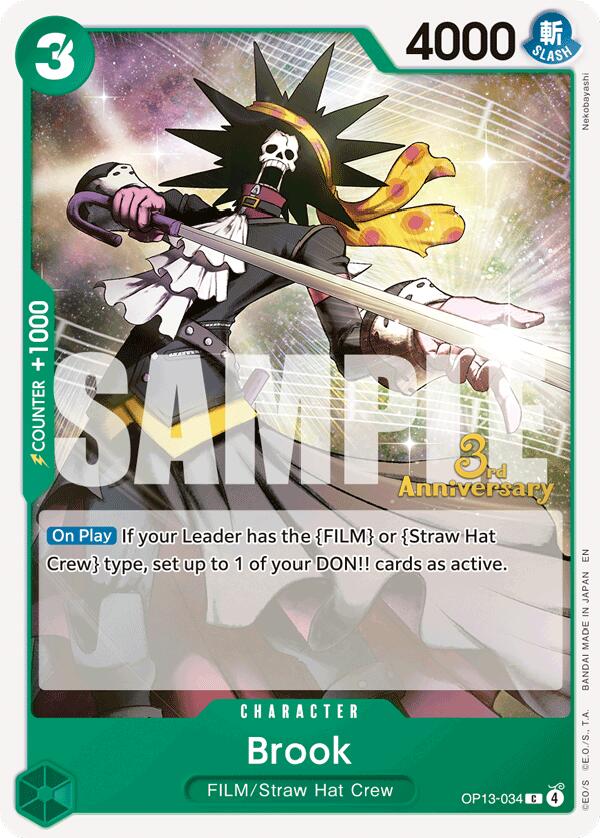 Brook [Carrying On His Will: 3rd Anniversary Tournament Cards] | Clutch Gaming