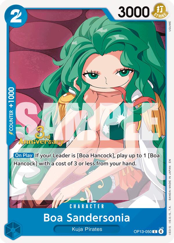 Boa Sandersonia [Carrying On His Will: 3rd Anniversary Tournament Cards] | Clutch Gaming