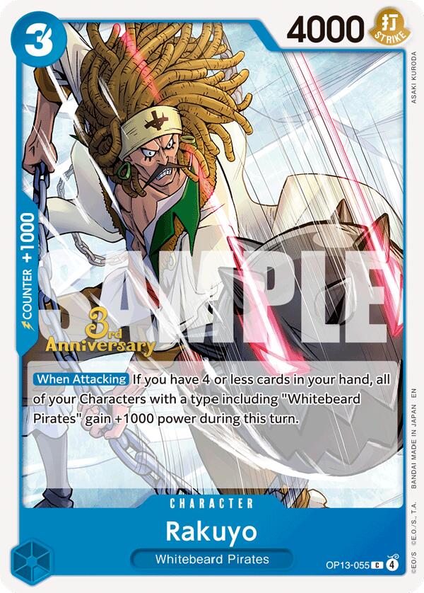 Rakuyo [Carrying On His Will: 3rd Anniversary Tournament Cards] | Clutch Gaming
