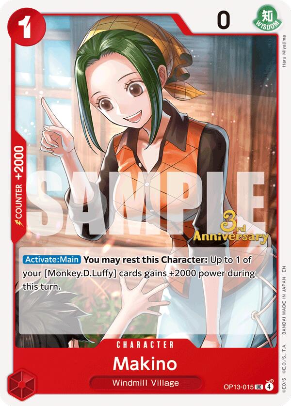 Makino [Carrying On His Will: 3rd Anniversary Tournament Cards] | Clutch Gaming
