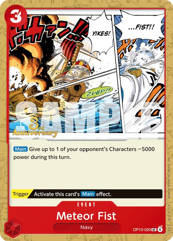 Meteor Fist [Carrying On His Will: 3rd Anniversary Tournament Cards] | Clutch Gaming