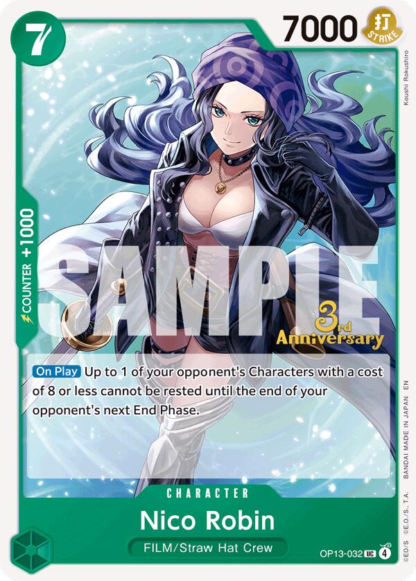 Nico Robin [Carrying On His Will: 3rd Anniversary Tournament Cards] | Clutch Gaming