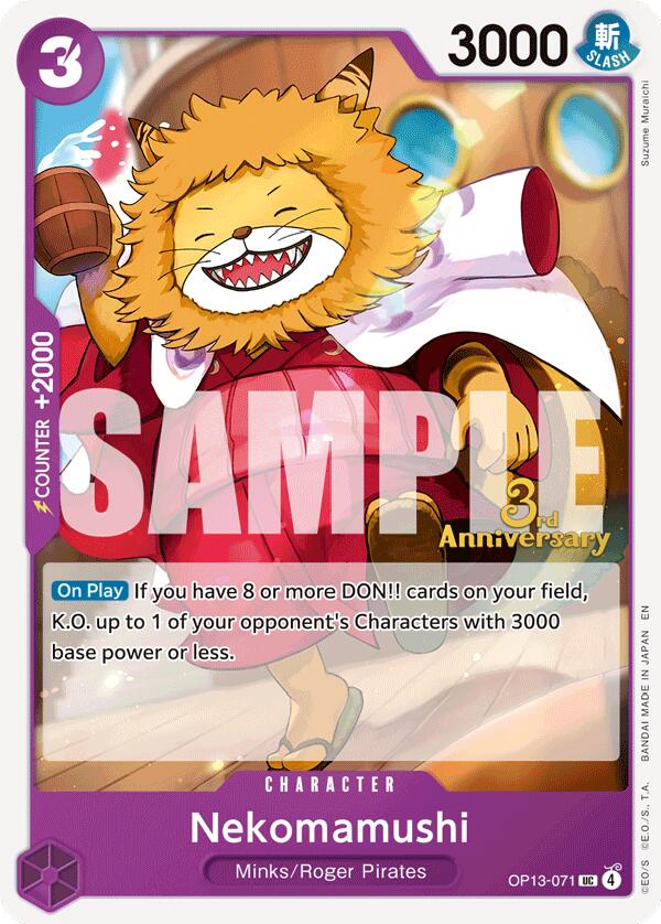 Nekomamushi [Carrying On His Will: 3rd Anniversary Tournament Cards] | Clutch Gaming