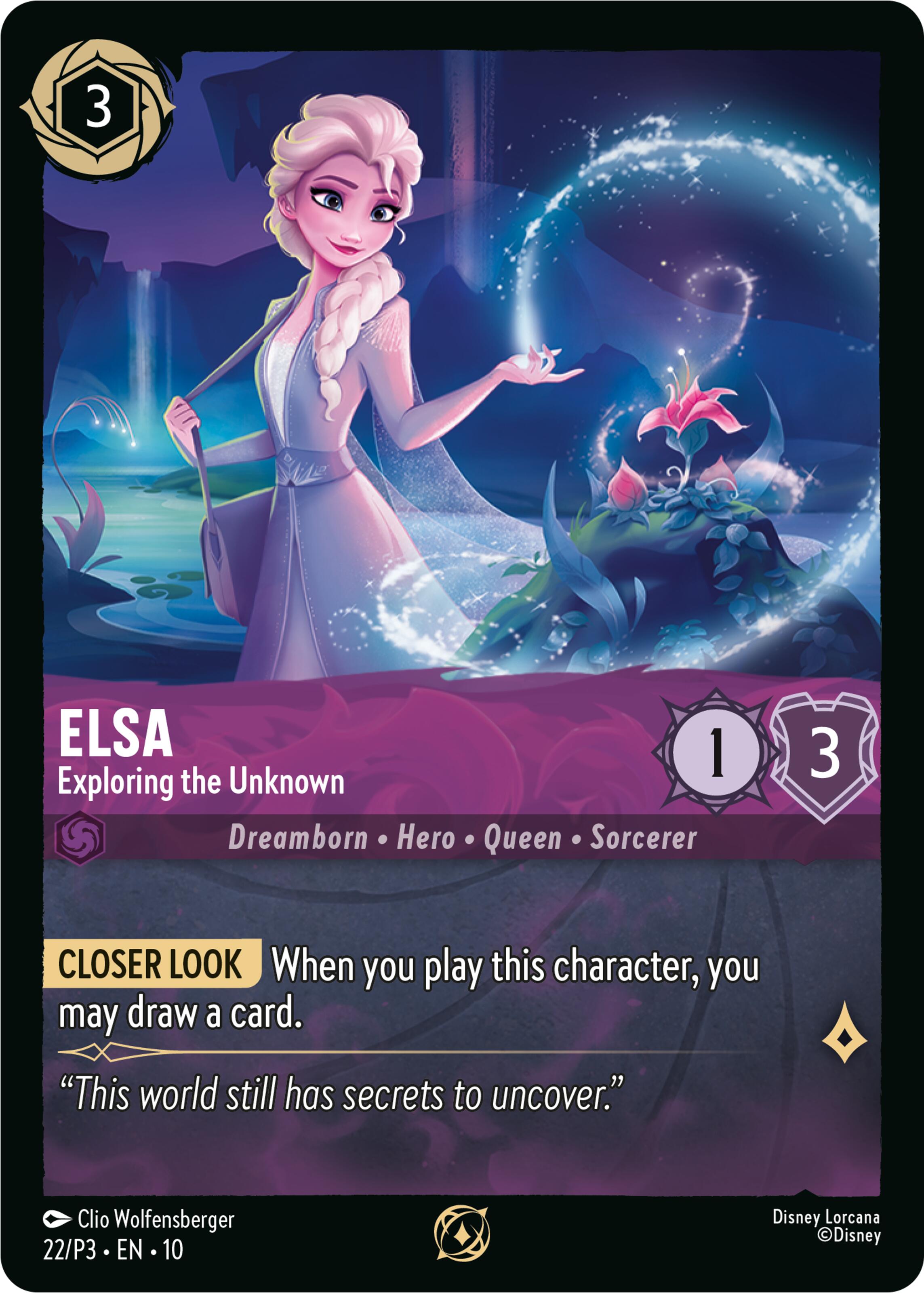 Elsa - Exploring the Unkown (22) [Promo Cards] | Clutch Gaming