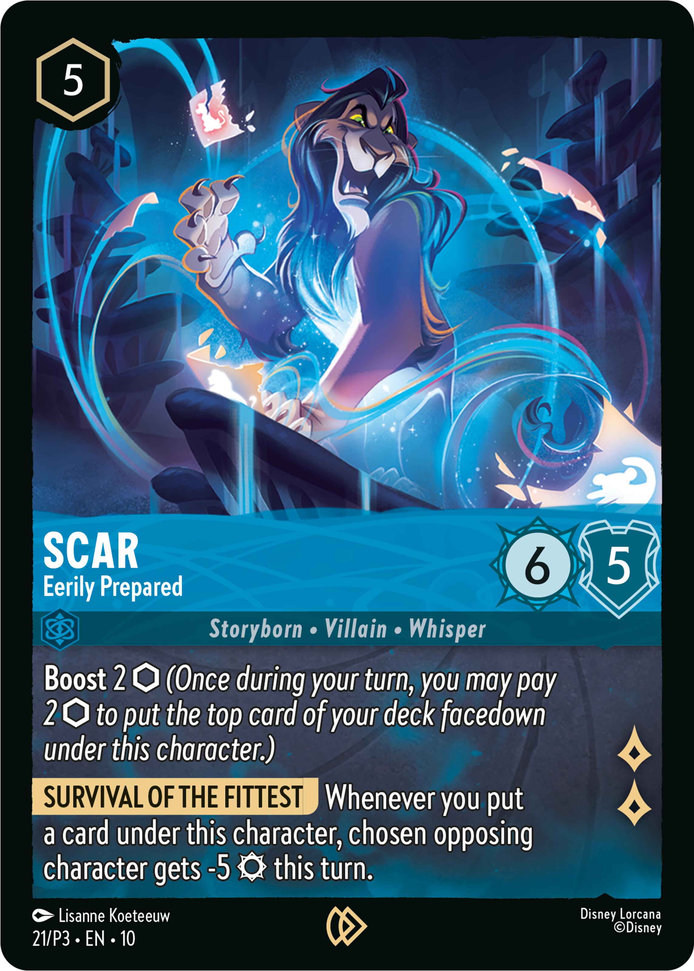Scar - Eerily Prepared (21) [Promo Cards] | Clutch Gaming