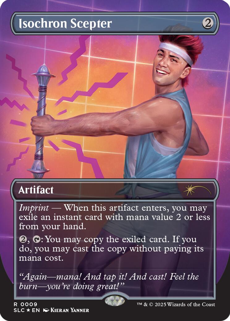 Isochron Scepter (Halo Foil) [Secret Lair Countdown Kit] | Clutch Gaming
