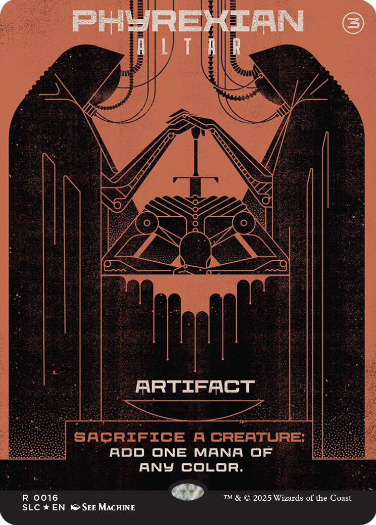 Phyrexian Altar (Halo Foil) [Secret Lair Countdown Kit] | Clutch Gaming
