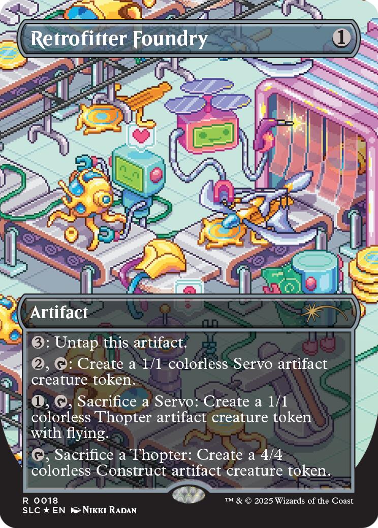 Retrofitter Foundry (Halo Foil) [Secret Lair Countdown Kit] | Clutch Gaming